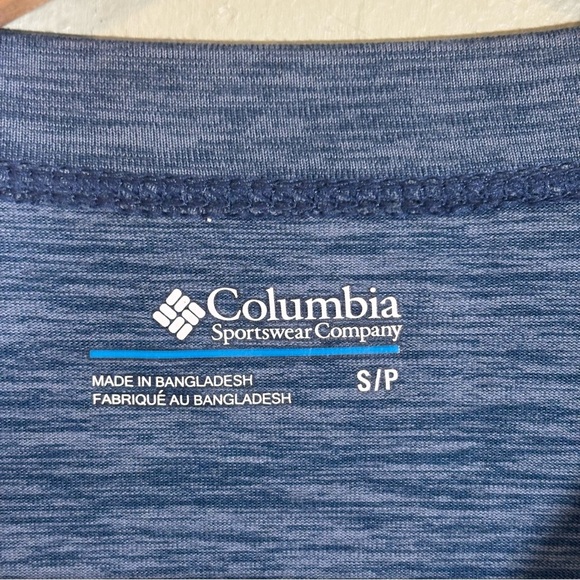 Columbia Omni-Wick Long Sleeve Crewneck Shirt-Blue-Men Size Small - Picture 5 of 6